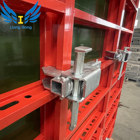 Легкие строительные материалы, алюминиевая рамная опалубка, облицованная фанерой толщиной 15 мм, для вертикальных строительных проектов